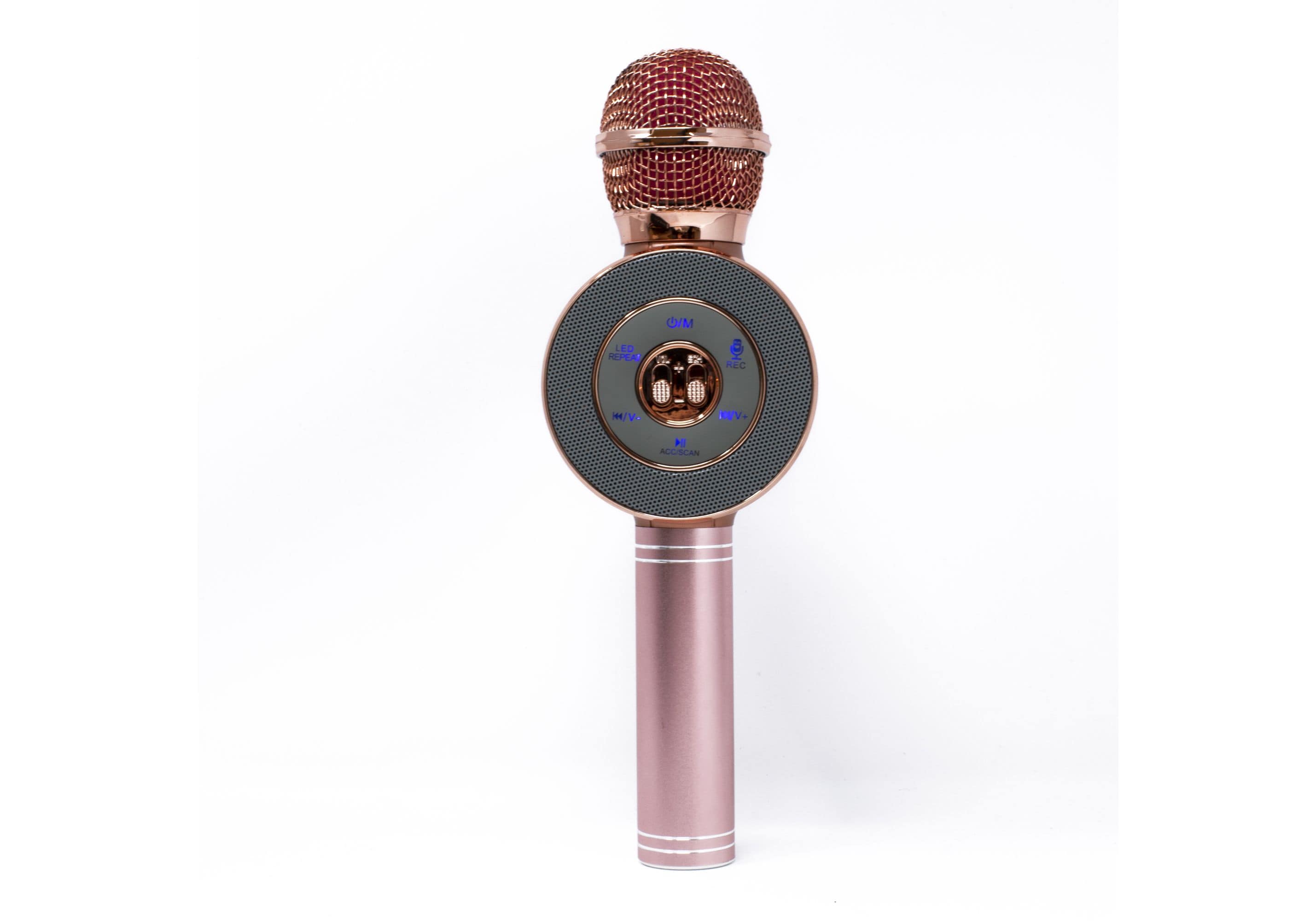 Bluetooth karaoke Microphone - Rose Gold
