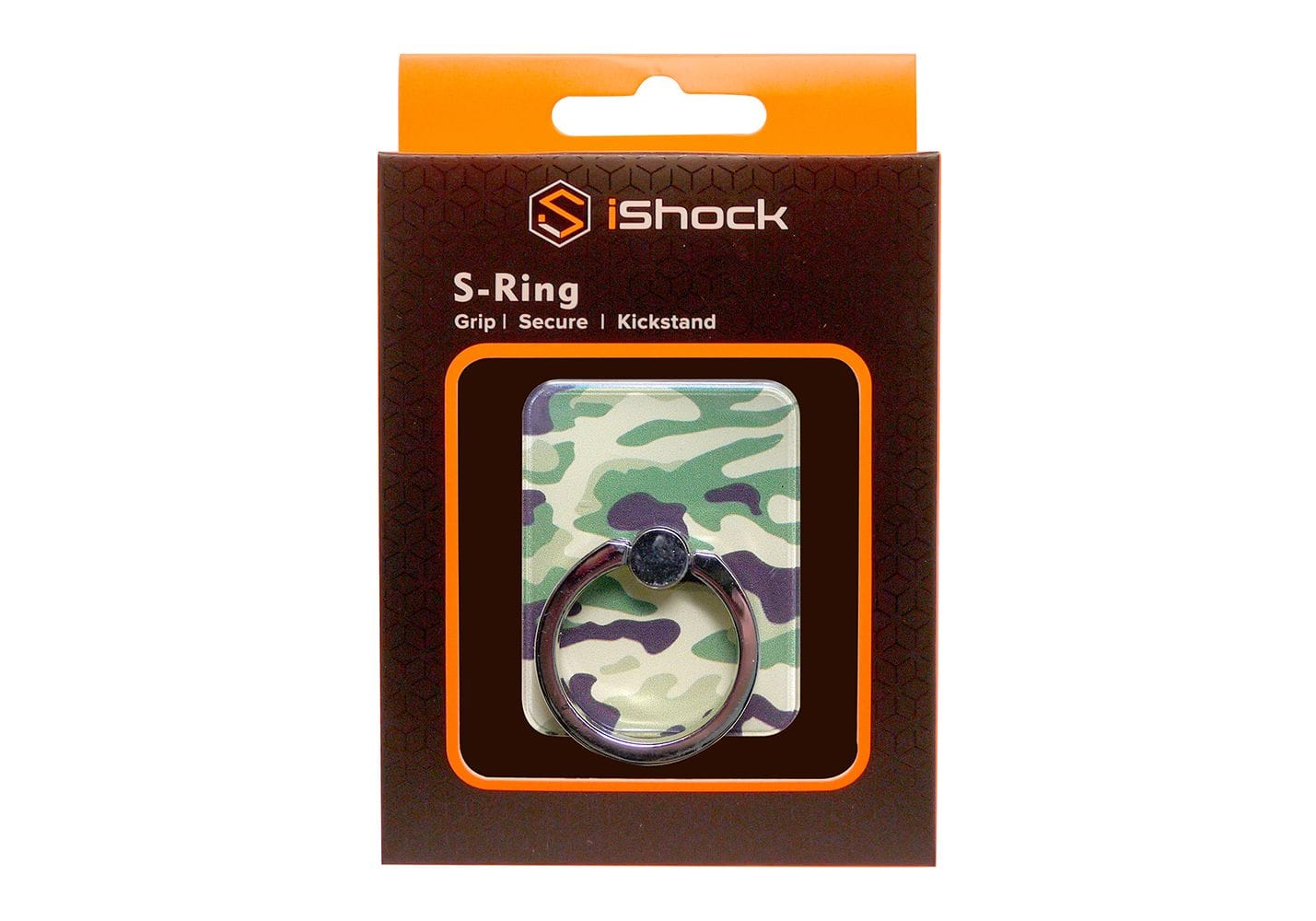 iShock Phone Ring Stand Holder - Army