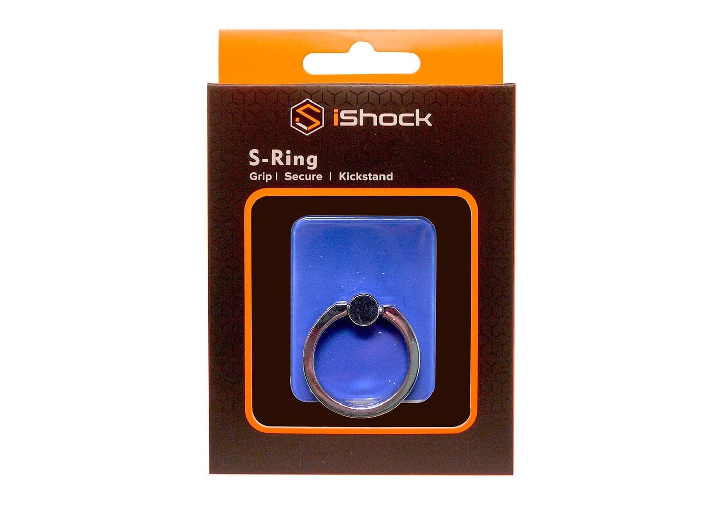 iShock Phone Ring Stand Holder - Blue