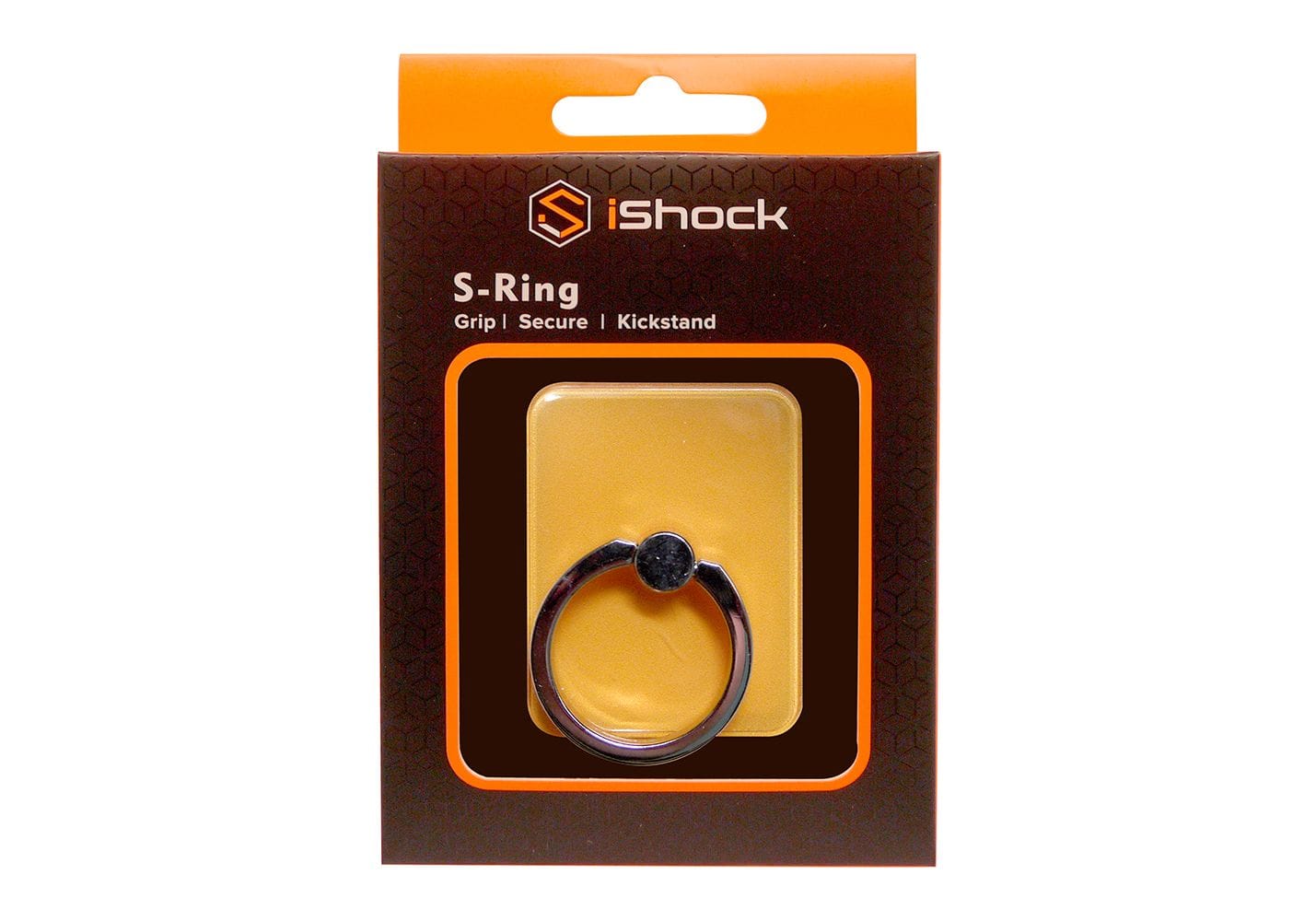 iShock Phone Ring Stand Holder - Orange