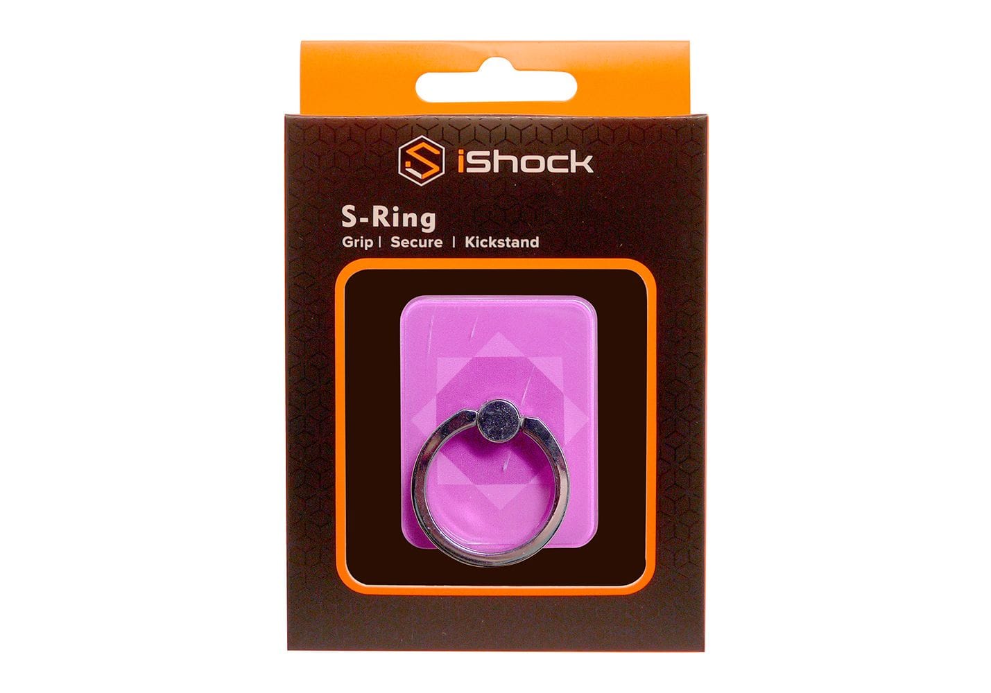 iShock Phone Ring Stand Holder - Purple